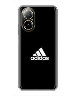 Чехол для Realme C67 с картинкой «Adidas Red Style»