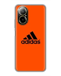 Чехол для Realme C67 с картинкой «Adidas Ukraine»