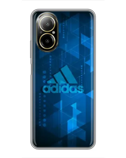 Чехол для Realme C67 с картинкой «Adidas Sport Art»