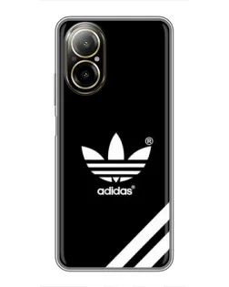 Чехол для Realme C67 с картинкой «Adidas с диагональными полосами»
