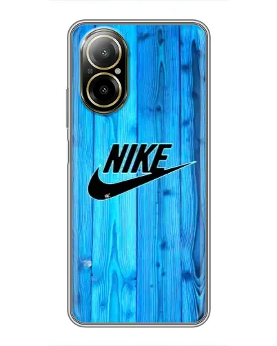 Чехол для Realme C67 с картинкой «Голубое дерево Nike»