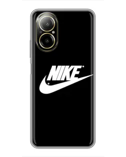 Чохол для Realme C67 з картинкою «Мазки фарби Nike» Чохол для Realme C67 з картинкою «Мазки фарби Nike»