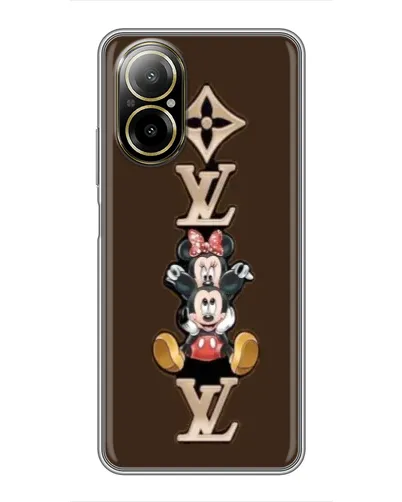 Чехол для Realme C67 с картинкой «LV и Микки Маус» Чехол для Realme C67 с картинкой «LV и Микки Маус»