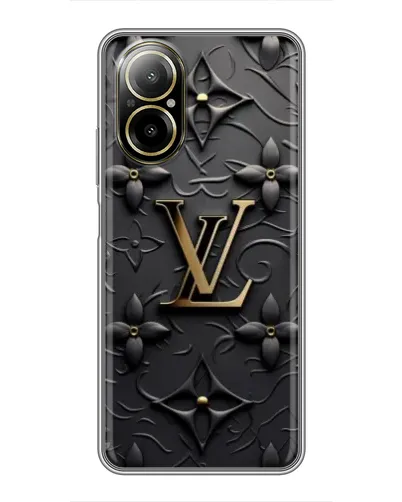 Чехол для Realme C67 с картинкой «Кожаная текстура LV» Чехол для Realme C67 с картинкой «Кожаная текстура LV»