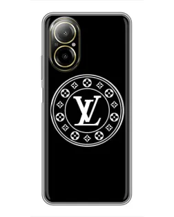 Чехол для Realme C67 с картинкой «LV — печать стиля»