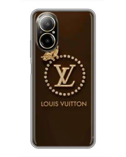 Чехол для Realme C67 с картинкой «LV — золотая печать» Чехол для Realme C67 с картинкой «LV — золотая печать»