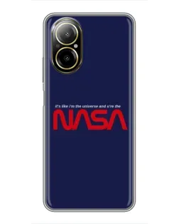 Чехол для Realme C67 с картинкой «NASA — глубокий космос» Чехол для Realme C67 с картинкой «NASA — глубокий космос»