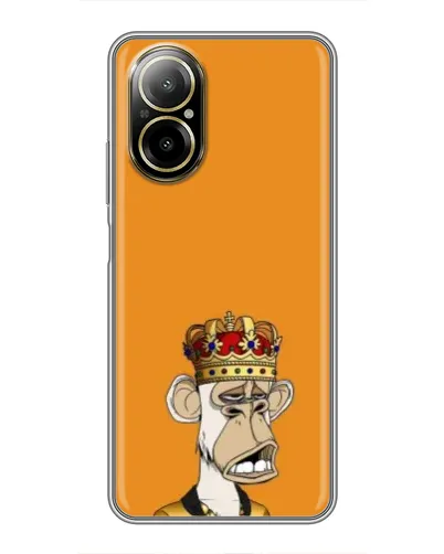 Чехол для Realme C67 с картинкой «Золотая обезьяна Bored Ape»