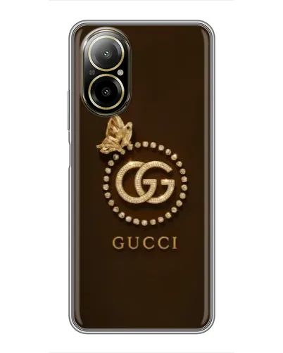 Чехол для Realme C67 с картинкой «Gucci — золотая бабочка» Чехол для Realme C67 с картинкой «Gucci — золотая бабочка»