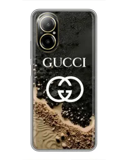 Чехол для Realme C67 с картинкой «Gucci — песчаные дюны»