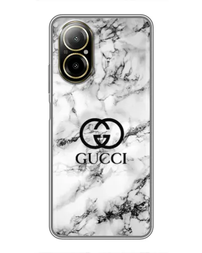 Чехол для Realme C67 с картинкой «Gucci — мраморный шик» Чехол для Realme C67 с картинкой «Gucci — мраморный шик»