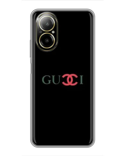 Чехол для Realme C67 с картинкой «Gucci — красный градиент» Чехол для Realme C67 с картинкой «Gucci — красный градиент»