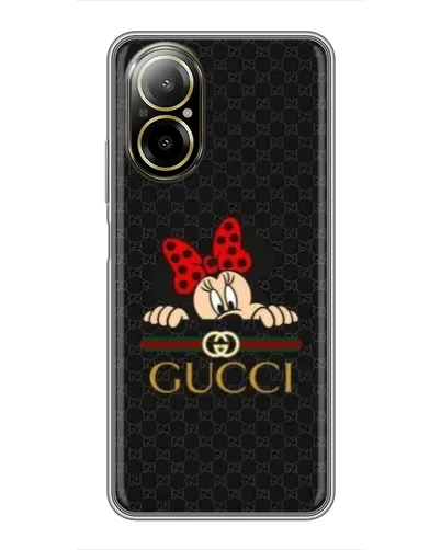 Чехол для Realme C67 с картинкой «Минни Маус Gucci — черный» Чехол для Realme C67 с картинкой «Минни Маус Gucci — черный»