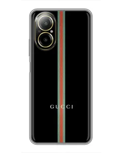 Чохол для Realme C67 з картинкою «Gucci — строга лінія» Чохол для Realme C67 з картинкою «Gucci — строга лінія»