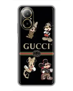 Чохол для Realme C67 з картинкою «Gucci — герої Disney та монограма» Чохол для Realme C67 з картинкою «Gucci — герої Disney та монограма»