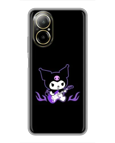 Чехол для Realme C67 с картинкой «Электрическая Kuromi» Чехол для Realme C67 с картинкой «Электрическая Kuromi»