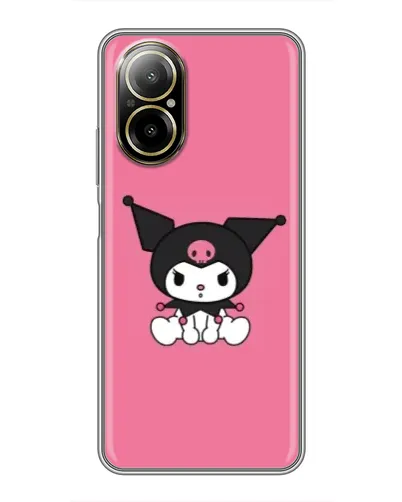 Чехол для Realme C67 с картинкой «Хмурая Kuromi» Чехол для Realme C67 с картинкой «Хмурая Kuromi»