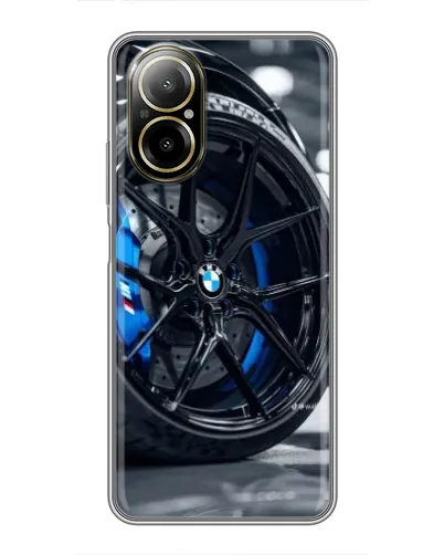 Чохол для Realme C67 з картинкою «Колесо BMW зблизька» Чохол для Realme C67 з картинкою «Колесо BMW зблизька»