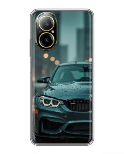 Чохол для Realme C67 з картинкою «BMW у вогнях міста» Чохол для Realme C67 з картинкою «BMW у вогнях міста»