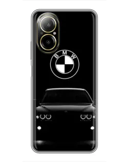 Чохол для Realme C67 з картинкою «BMW — погляд з темряви»