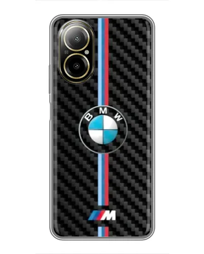 Чохол для Realme C67 з картинкою «Емблема BMW та карбон» Чохол для Realme C67 з картинкою «Емблема BMW та карбон»