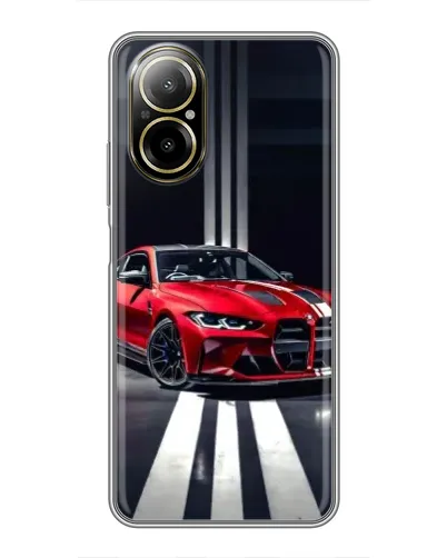 Чохол для Realme C67 з картинкою «Червона BMW на дорозі» Чохол для Realme C67 з картинкою «Червона BMW на дорозі»