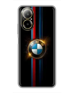 Чохол для Realme C67 з картинкою «BMW M-Power неон»