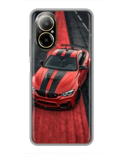 Чохол для Realme C67 з картинкою «BMW на червоній доріжці» Чохол для Realme C67 з картинкою «BMW на червоній доріжці»