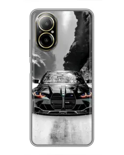Чохол для Realme C67 з картинкою «BMW — акварельний дрифт» Чохол для Realme C67 з картинкою «BMW — акварельний дрифт»