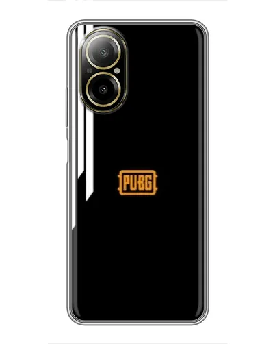 Чехол для Realme C67 с картинкой «PUBG — вертикальные линии» Чехол для Realme C67 с картинкой «PUBG — вертикальные линии»