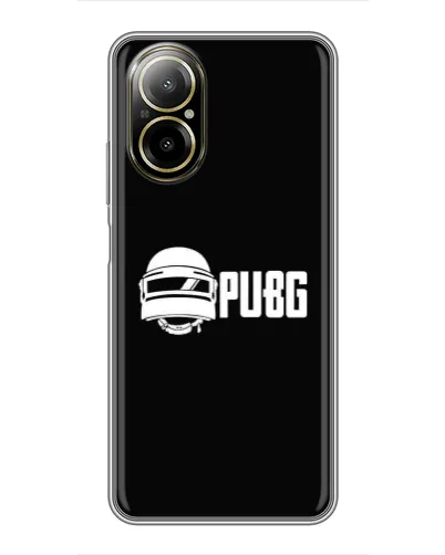 Чехол для Realme C67 с картинкой «PUBG — классический лого» Чехол для Realme C67 с картинкой «PUBG — классический лого»