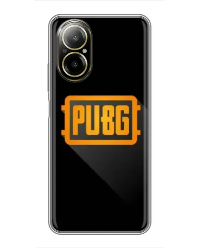 Чехол для Realme C67 с картинкой «PUBG — рамка лого» Чехол для Realme C67 с картинкой «PUBG — рамка лого»