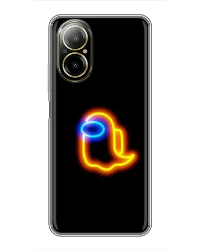 Чехол для Realme C67 с картинкой «Among Us неоновое сияние» Чехол для Realme C67 с картинкой «Among Us неоновое сияние»