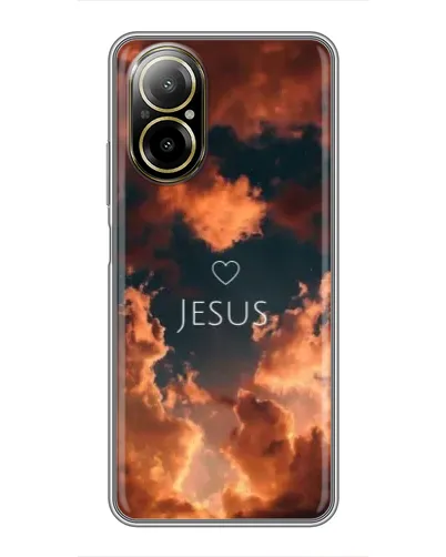 Чехол для Realme C67 с картинкой «Сияние Имени Jesus» Чехол для Realme C67 с картинкой «Сияние Имени Jesus»