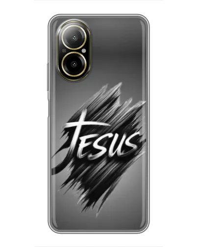 Чехол для Realme C67 с картинкой «Надпись Jesus Graffiti» Чехол для Realme C67 с картинкой «Надпись Jesus Graffiti»