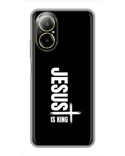 Чехол для Realme C67 с картинкой «Вертикаль веры Jesus» Чехол для Realme C67 с картинкой «Вертикаль веры Jesus»