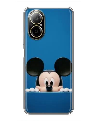 Чехол для Realme C67 с картинкой «Микки выглядывает» Чехол для Realme C67 с картинкой «Микки выглядывает»