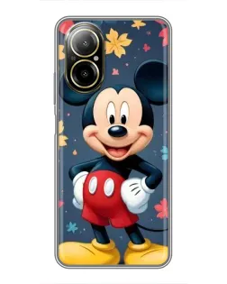 Чехол для Realme C67 с картинкой «Осенний Mickey Mouse»