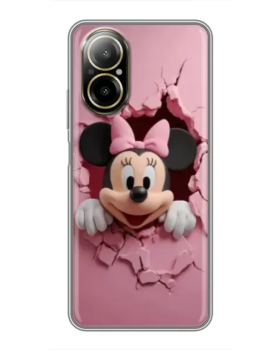 Чехол для Realme C67 с картинкой «Минни сквозь стену» Чехол для Realme C67 с картинкой «Минни сквозь стену»