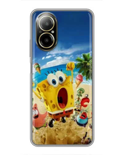 Чехол для Realme C67 с картинкой «Развлечения на пляже»