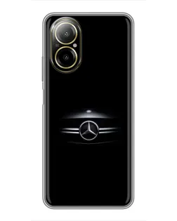Чохол для Realme C67 з картинкою «Mercedes — абстрактні лінії»