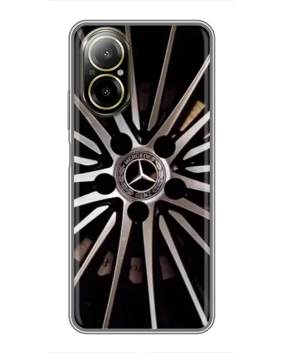Чехол для Realme C67 с картинкой «Диск Mercedes»