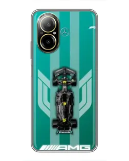 Чехол для Realme C67 с картинкой «Mercedes AMG Petronas»