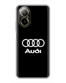 Чохол для Realme C67 з картинкою «Класичне лого Audi»