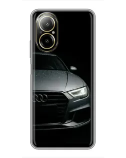 Чохол для Realme C67 з картинкою «Audi — деталізація кузова»