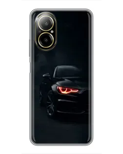 Чехол для Realme C67 с картинкой «Audi — хищный взгляд»