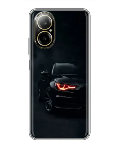Чехол для Realme C67 с картинкой «Audi — хищный взгляд»