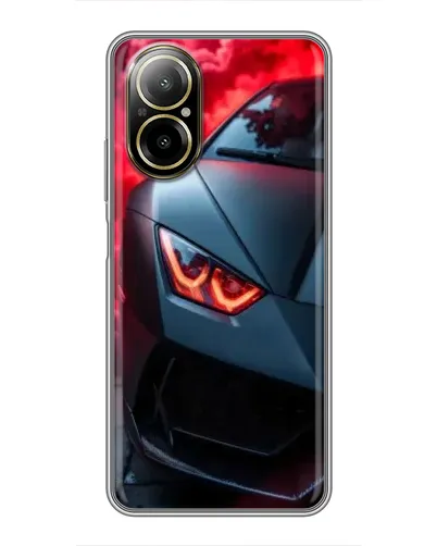 Чохол для Realme C67 з картинкою «Lamborghini червоне сяйво» Чохол для Realme C67 з картинкою «Lamborghini червоне сяйво»