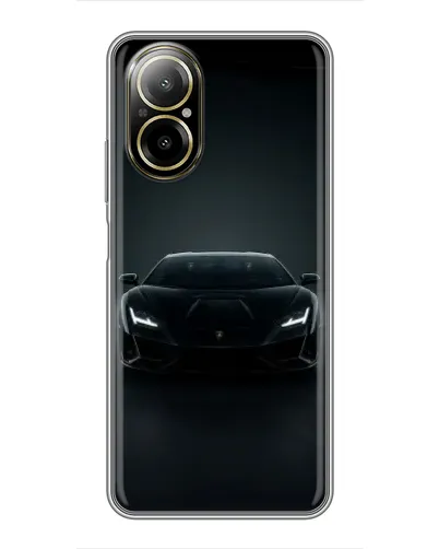 Чохол для Realme C67 з картинкою «Чорний Lamborghini Aventador» Чохол для Realme C67 з картинкою «Чорний Lamborghini Aventador»
