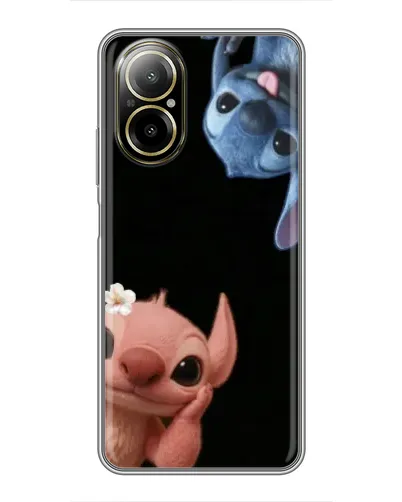 Чехол для Realme C67 с картинкой «Фиолетовый туман роз»